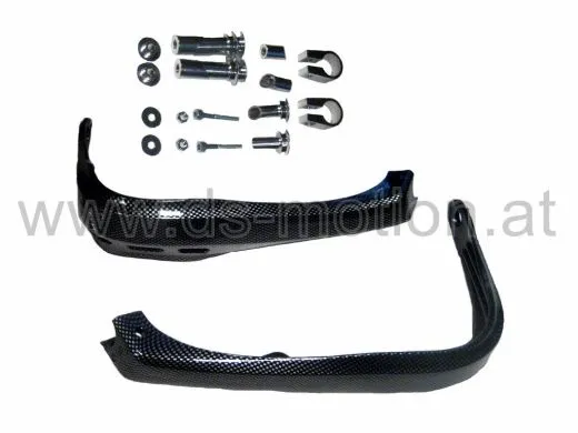 Handprotektoren carbon für Lenker 22 mm