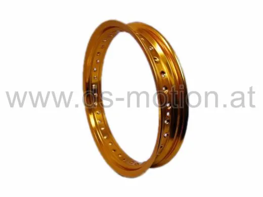 Felge 17x3,50, Alu gold, 36 Speichen