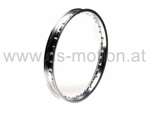 Felge 18x1,60, silber, 36 Speichen