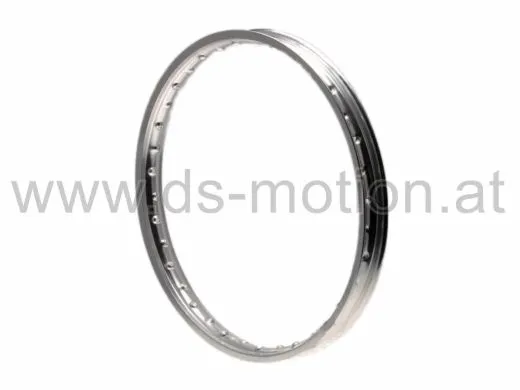 Felge 21x1,60, Alu silber, 36 Speichen, Enduro vorne