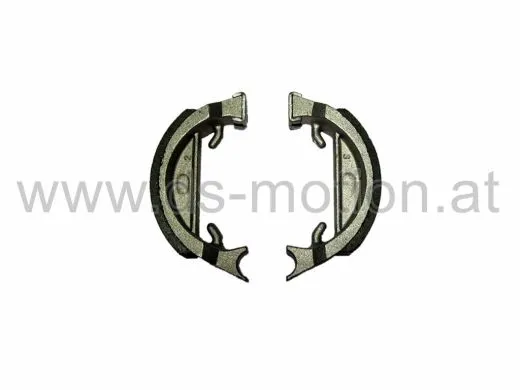 Bremsbacken 80 x 18 mm, Puch Maxi vorne, MV 50 X vorne, Honda Camino, KTM SX, MBK, Peugeot 103