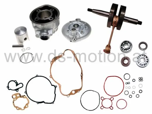 Motorreparatursatz AM6 Motor, Racing 70 ccm, DS Racing, Aprilia -2005, Beta, Generic Trigger, HRD, Keeway, Malaguti, MBK, Motorhispania, Peugeot, Ride, Rieju, Yamaha