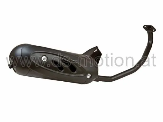 Auspuff Tecnigas Maxi 4, 125 - 200 ccm, Leader Motor, Aprilia Sportcity One, SR Motard, Derbi Boulevard, Sonar, Variant Sport, Piaggio Fly, Liberty, Typhoon, X8 (AC)