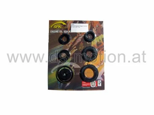 Simmerringsatz Scooter Piaggio Motor 50 ccm LC, AC, Set 7 Stück Aprilia, Derbi, Gilera, Piaggio, Puch