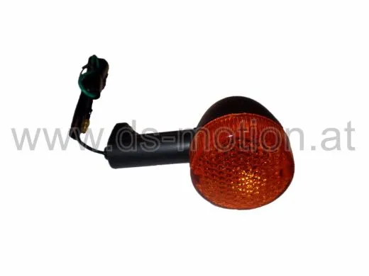 Blinker rund, orange, vorne links, hinten rechts, Aprilia RS, Derbi Senda, Gilera SMT, RCR