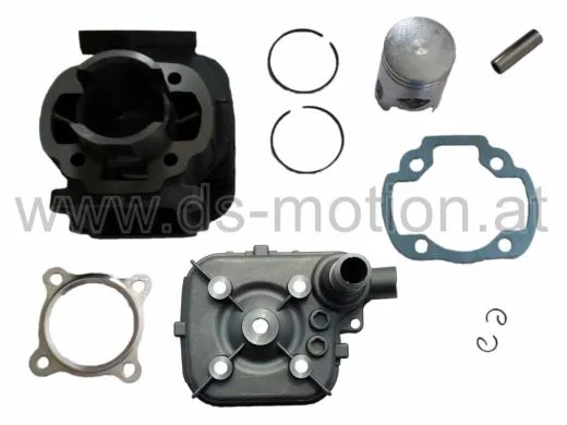 Zylinder Peugeot 50 ccm, LC, liegender Zylinder mit Kopf, 2009-, Jet Force, Ludix, Speedfight 3