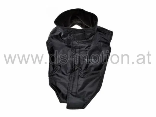 Nackenwärmer, Halswärmer schwarz, lange Ausführung, Größe XL