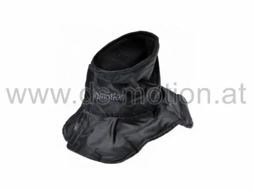 Nackenwärmer, Halswärmer schwarz, Fleece, kurze Ausführung, Größe M