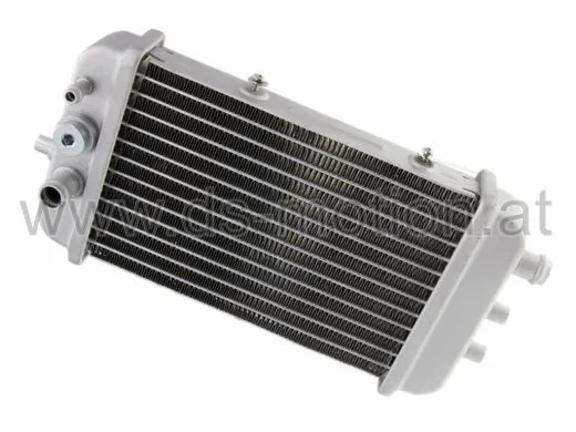 Kühler mit Thermoschalteranschluß und Lüftermontagepunkte, Aprilia MX, RX, SX, Derbi Senda R, SM, Gilera RCR, SMT