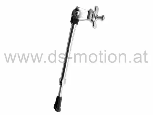 Seitenständer mit Platte, silber, verstellbar 20 - 29