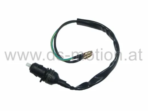Bremslichtschalter universal, vorne mit Kabel für chinesische Scooter, Kunststoffstift, Einbaudurchmesser 11,5 mm, CPI, Explorer, Generic, Keeway, Tauris