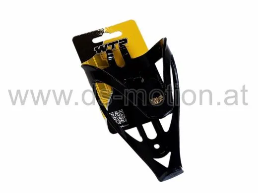 Flaschenhalter schwarz, WTP, geschlossene, sehr leichte Ausführung
