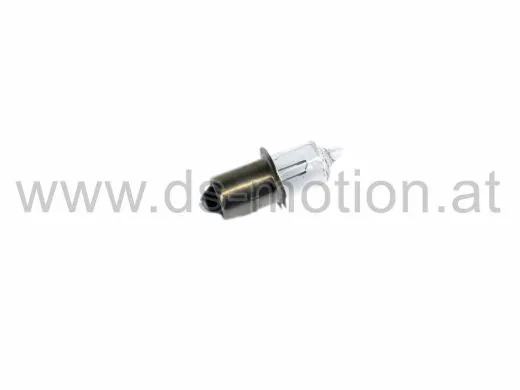 Scheinwerferlampe Halogen 6V 3W, PX 13,5S, für Fahrrad, K-Prüfnummer