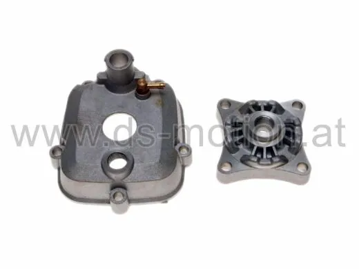 Zylinderkopf Derbi D50B, 50 ccm, Alu komplett, Derbi Senda 2006-2017, Aprilia RS 2006-, RX/SX 2006-2017, RS4, Derbi GPR 2006-, Gilera RCR 2006-2017, SMT 2006-2017