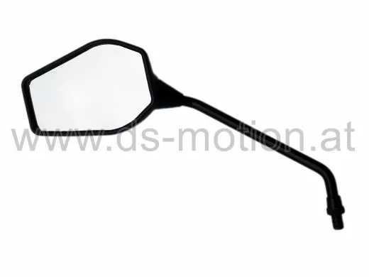 Spiegel links, Gewinde M10, carbon, universal