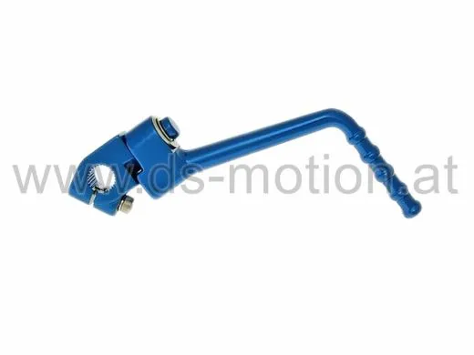 Kickstarter blau, Aluminium, AM6, Aprilia, Beta, HRD, Malaguti, MBK, Motorhispania, Peugeot, Rieju, Yamaha