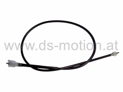 Tachowelle Derbi Senda R, SM 2000- 17, Gilera SM 2000- 17 , oben gesteckt, unten M10x1