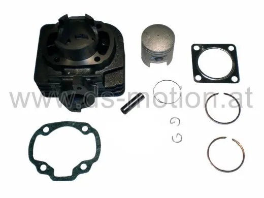 Zylinder Morini Motor 50 ccm, AC, KB 10mm, Kolben 41 mm, ohne Kopf, Aprilia, Beneli, Derbi, Italjet, Malaguti Crosser, Suzuki, TGB