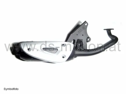 Auspuff Tecno Minarelli, liegender Zylinder, AC, LC, Aprilia, Benelli, Beta, Malaguti, MBK, Yamaha