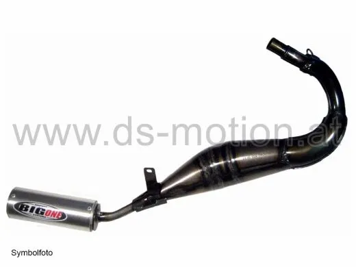 Auspuff BIG ONE Racing Yahama TZR, lower Version