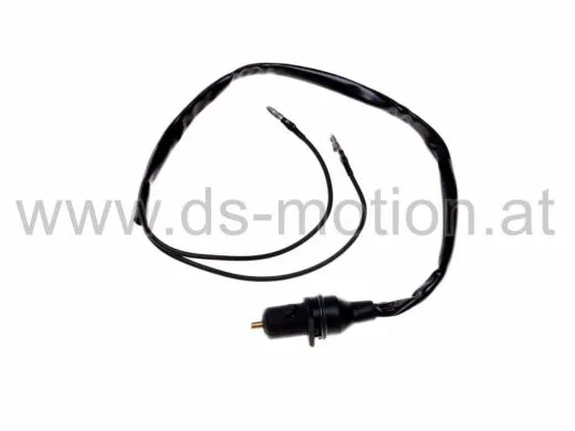 Bremslichtschalter vorne mit Kabel für chinesische Scooter, Metallstift, Einbaudurchmesser 11,5 mm, CPI, Explorer, Generic, Keeway, Tauris