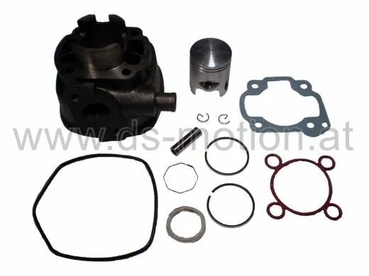 Zylinder Minarelli Motor 50 ccm, LC, liegender Zylinder ohne Kopf, KB 10 mm, Aprilia LC, Benelli, Beta, Malaguti F12 LC, F15 LC, MBK Nitro LC, Yamaha Aerox