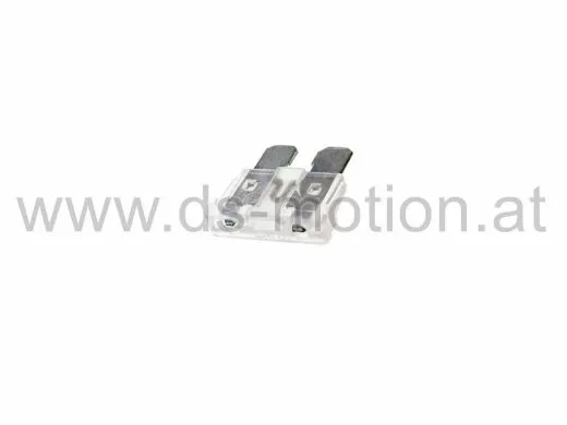 Flachstecksicherung, 19 mm, 25 A, weiß