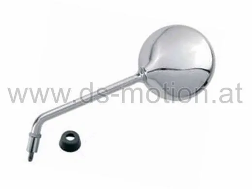 Spiegel links, Gewinde M8 rechts, chrom, Piaggio, Vespa