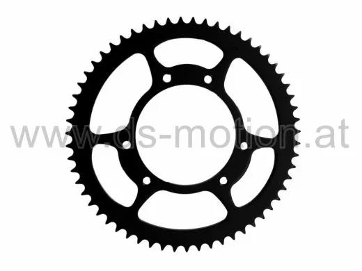 Kettenrad 59 Zähne, 6 Loch, 105 mm innen, Aprilia RX 2006-, SX 2006-2010, Derbi Senda R, SM 2000-, R X-Treme -2010, Gilera RCR, SMT -2010, Malaguti XSM, XTM, MBK X-Lim., MH Furia, RYZ, Peugeot XPS, XP6, Rieju MRT, MRX, SMX, Tango, RS3, Yamaha DT