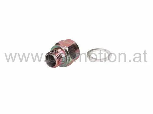 Adapter für Temperaturfühler Kühlwasser am Zylinderkopf, Derbi Motor E4, Aprilia RX, SX, Derbi Senda R, SM