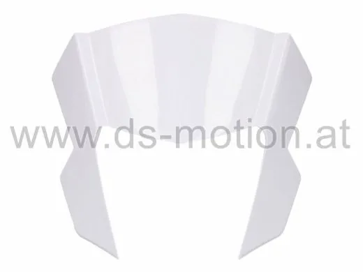 Scheinwerfermaske, weiß, OEM, Aprilia RX, SX E4 2018-, Derbi Senda R, SM E4 2018-