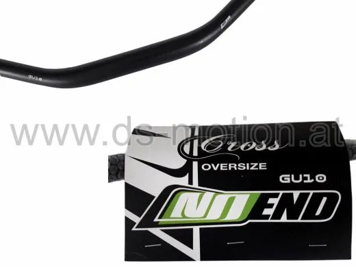 Lenker schwarz matt, Alu, 28,6 mm, Enduro, Supermoto