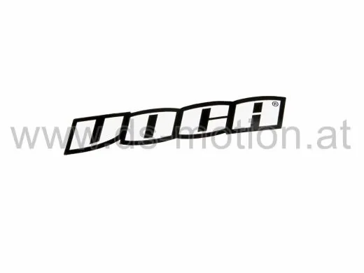 Aufkleber VOCA Racing Logo, 110 x 40 mm