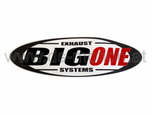 Aufkleber BIG ONE Logo, 390 x 130 mm