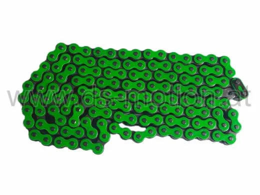 Kette 420H, 1/2x1/4, grün, hyper verstärkt, 138 Glieder