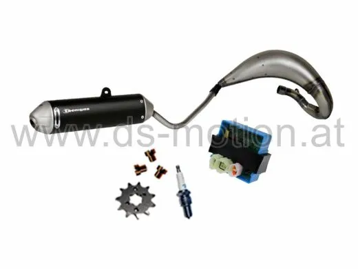 Tuning Kit DS RACING EVO Steel für D50B Motor E4, Aprilia RX, SX, Derbi Senda R, SM