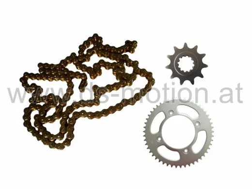 Antriebssatz 11/50, GOLD-EDITION, Beta RR 50 Enduro, RR 50 Motard