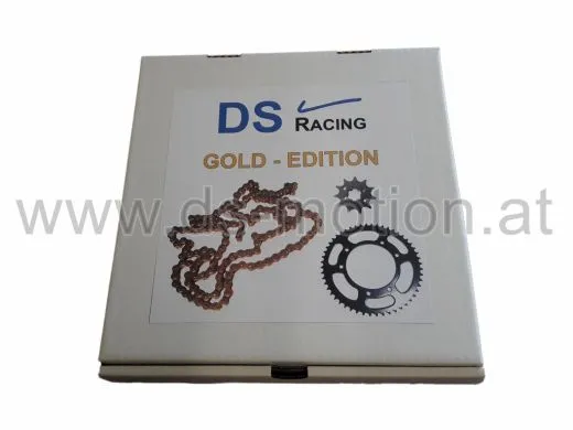 Antriebssatz 11/53, GOLD-EDITION, Aprilia RX 2011-, SX 2011, Derbi Senda R, SM DRD Pro 2004-, Racing 2004-, Senda R X-Treme 2011-, Gilera RCR 2011-