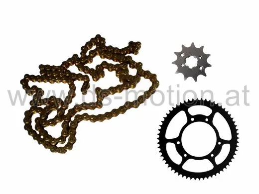 Antriebssatz 11/59, GOLD-EDITION, Aprilia RX 50 Factory E4 2018-, Derbi Senda R 50 X-Treme 2018-