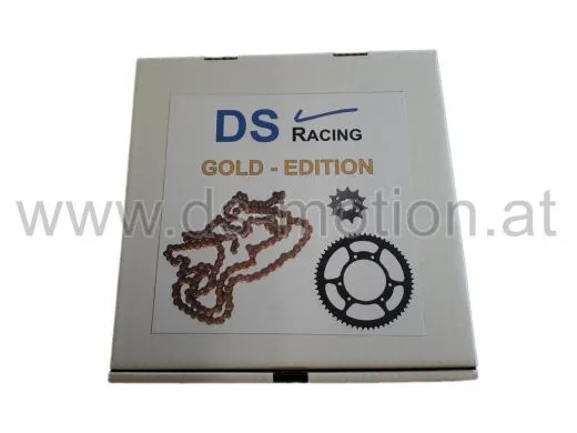Antriebssatz 11/59, GOLD-EDITION, Aprilia RX 50 Factory E4 2018-, Derbi Senda R 50 X-Treme 2018-
