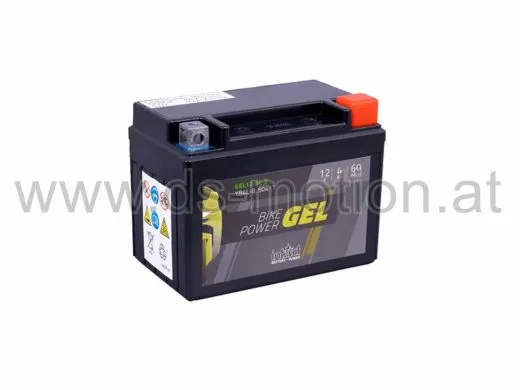 Batterie 12V 4Ah, YB4L-B, GEL, DIN 50411