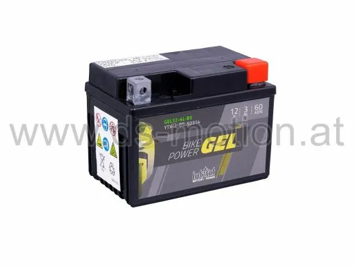 Batterie 12V 3Ah, YTX4L-BS, GEL, DIN 50314