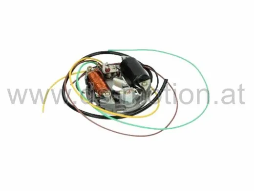 Zündplatte, Stator 6V, 15/3/5 W, Puch MS, VS, DS, M50, Monza, Maxi 2 Gang