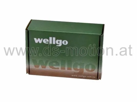 Plattformpedal schwarz, Wellgo, Aluminium, per Paar
