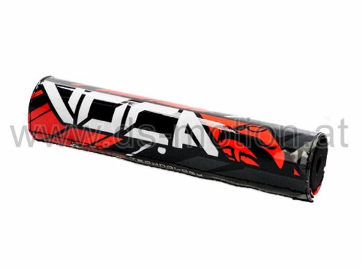 Lenkerpolster Voca Racing Newbe, schwarz/rot, 250 mm
