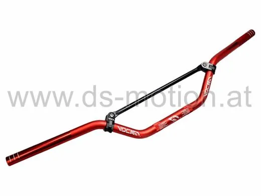 Lenker rot, Alu, 22 mm, Enduro, SM, Voca Racing Cross, Breite 805 mm, neues Modell