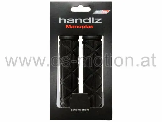 Griffe 122 mm, schwarz, geschlossene Enden, endzone, per Paar