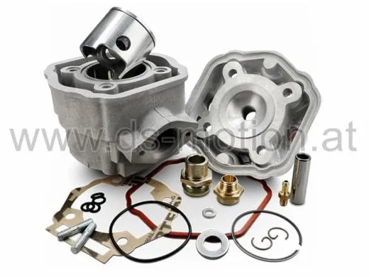Zylinder Derbi D50B, 70 ccm, Alu Racing Sport mit Kopf, Airsal, Derbi Senda 2006-, Aprilia RS 2006-, RX, SX 2006-, RS4, Derbi GPR 2006-, Gilera RCR 2006-, SMT 2006-