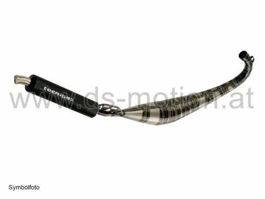 Auspuff Tecnigas E-BOX, oben-mittig geführt, Aprilia RS 50 2006-, Derbi GPR 50 2004-2009, Gilera GPR 50