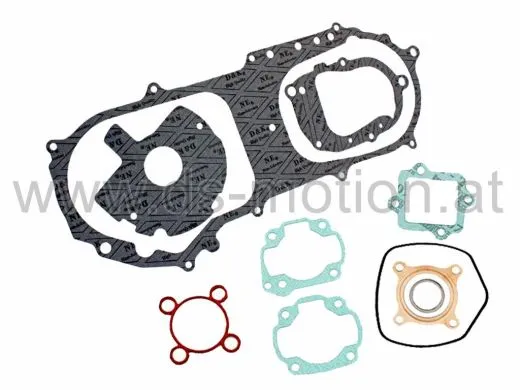 Motordichtsatz Minarelli Motor Scooter AC, LC, KB 10 mm, Aprilia, Benelli, Beta, Malaguti, Yamaha, CPI Motor Euro 1: Adly, Aeon, CPI, Explorer, Generic, Hercules, Kreidler, Rex, Sachs, Tauris